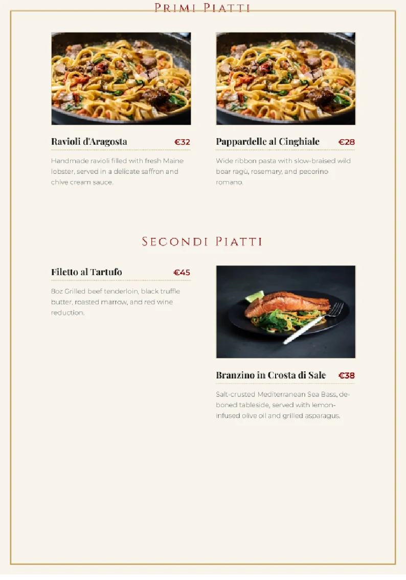 italian restaurant-menu2