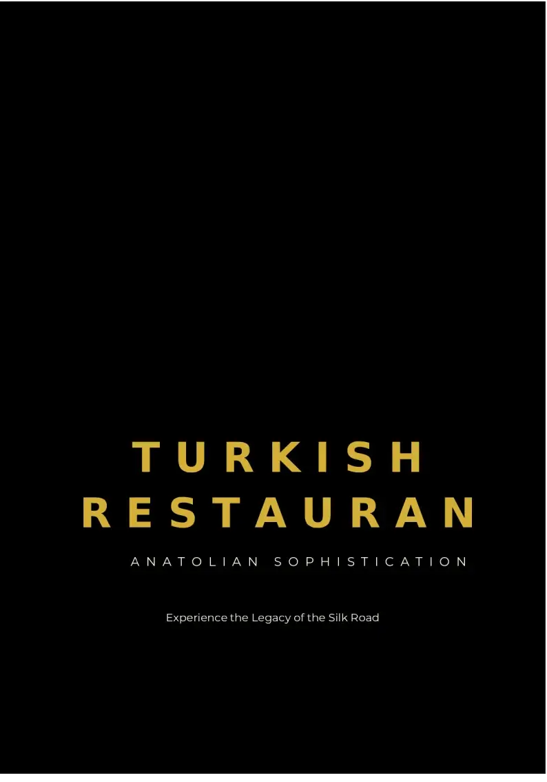 turkish restaurant -menu1