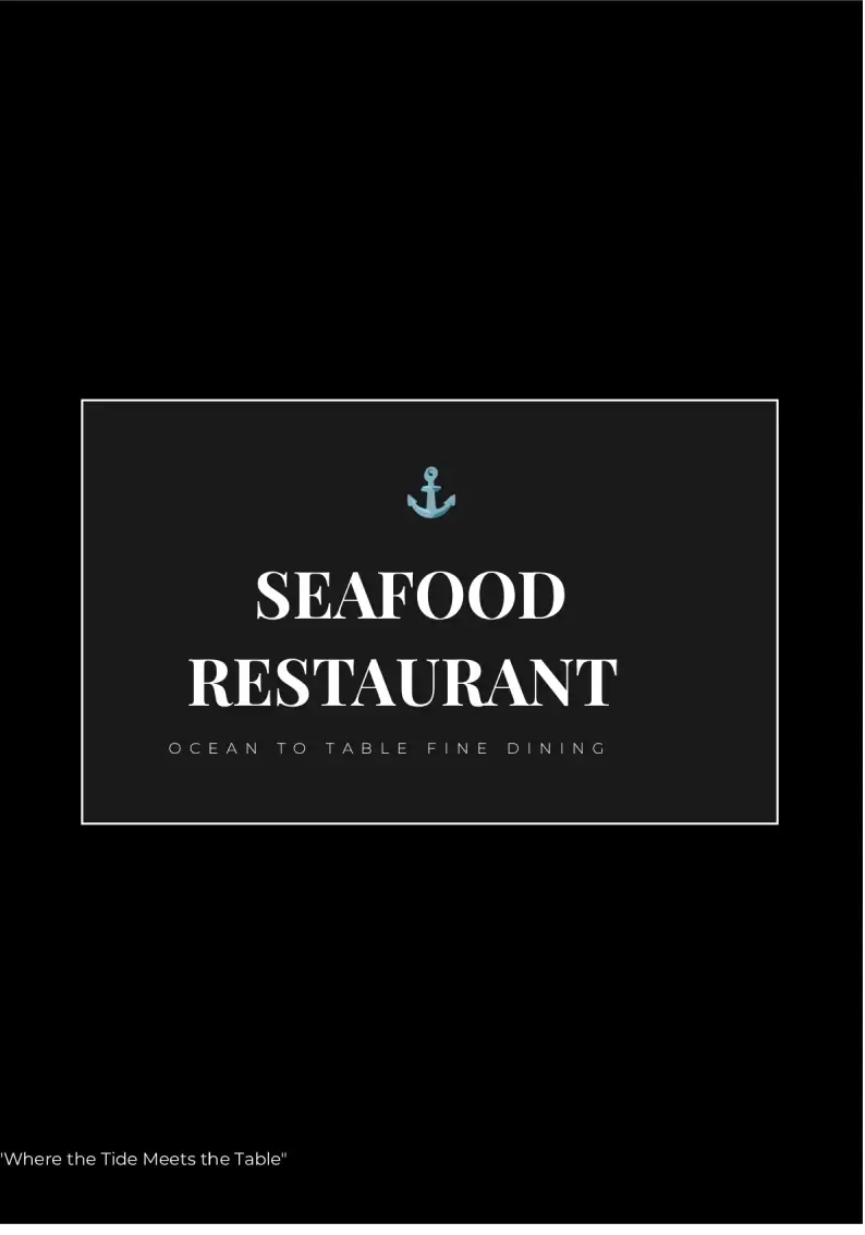 seafood restaurant food-menu1