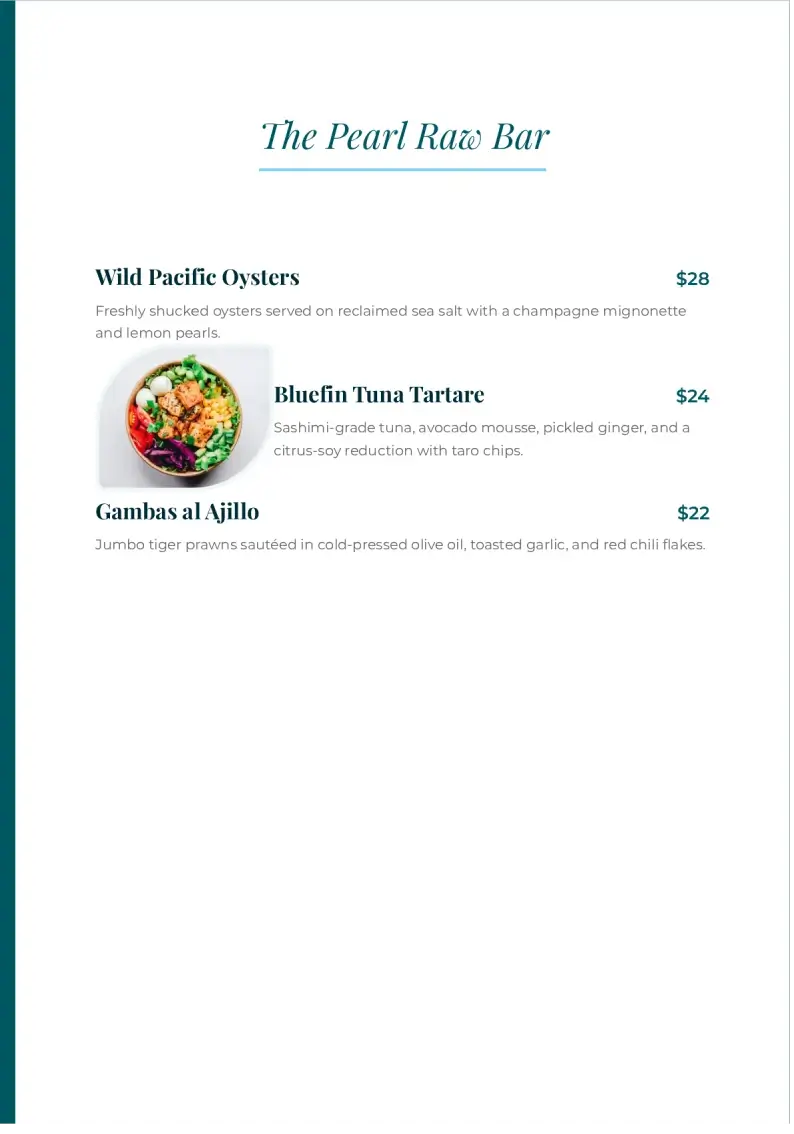 seafood restaurant food-menu2