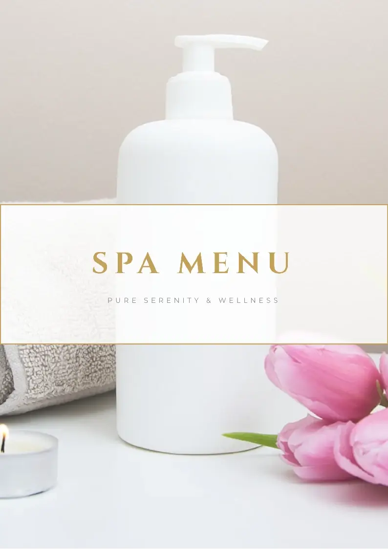 spa menu 1